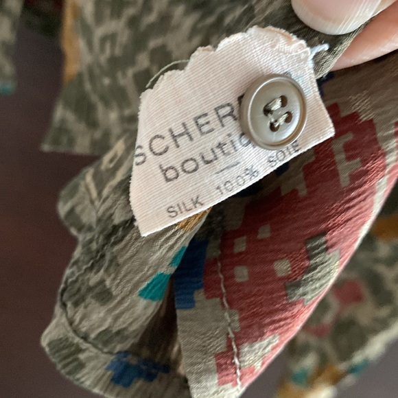 Vintage silk blouse from France - Picture 7 of 7